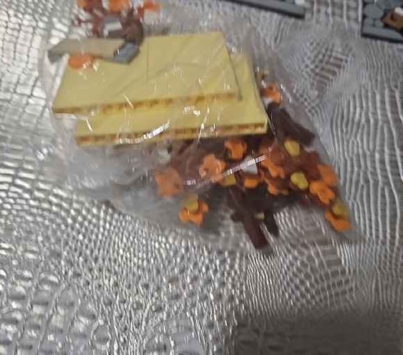 Lego Miniature Magic Street Set - Brown, Tan, Blue - Picture 6 of 6